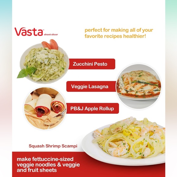 Vasta veggie & fruit sheet slicer - Picture 3 of 6